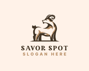 Capricorn Goat Farm logo design