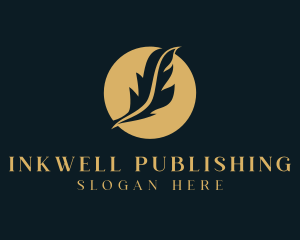 Publishing - Quill Pen Publisher logo design