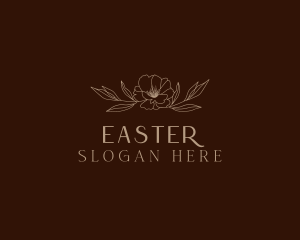 Elegant Flower Spa logo design