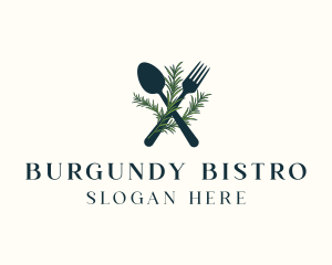 Rustic Rosemary Restaurant logo design