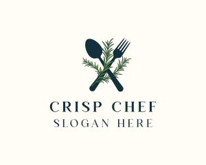 Rustic Rosemary Restaurant logo design