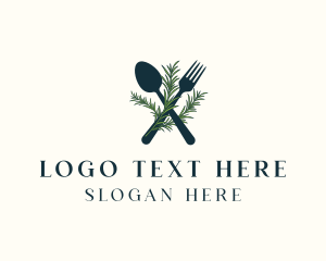 Herb - Rustic Rosemary Restaurant logo design