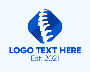 Spinal Cord - Blue Spinal Cord logo design