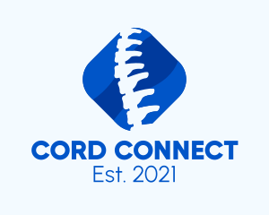 Blue Spinal Cord  logo design