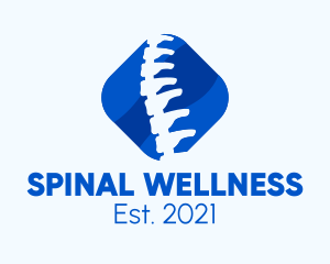 Blue Spinal Cord  logo design