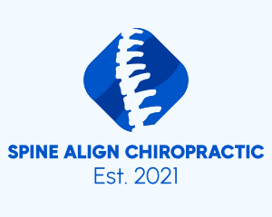 Blue Spinal Cord  logo design