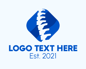 Blue Spinal Cord  Logo