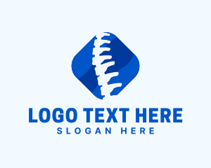 Blue Spinal Cord  Logo