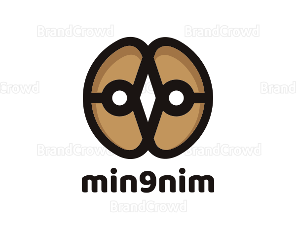 Brown Bean Seed Logo