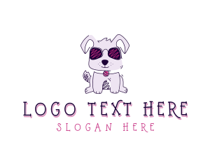 Pet - Pet Dog Sunglasses logo design