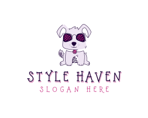 Pet Dog Sunglasses Logo