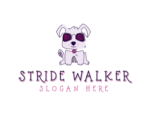 Pet Dog Sunglasses logo design