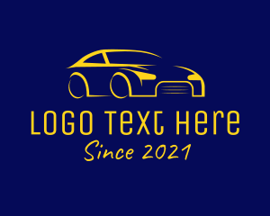 Mechanic - Gold Auto Dealer logo design