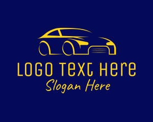 Gold Auto Dealer  Logo