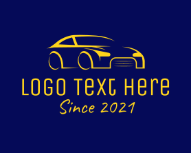 Auto - Gold Auto Dealer logo design