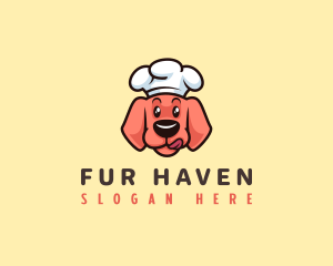 Fur - Dog Chef Pet logo design