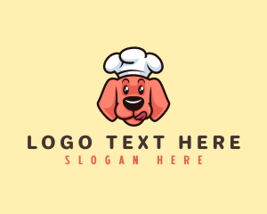 Cute - Dog Chef Pet logo design