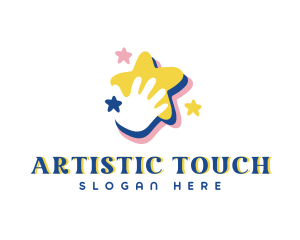 Creative Star Hand logo design