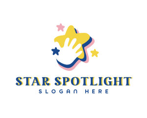 Creative Star Hand logo design