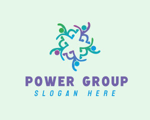 Human Star Group logo design