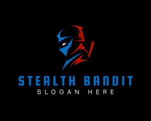 Stealth Ninja Assassin logo design