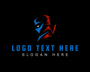 Player - Stealth Ninja Assassin logo design