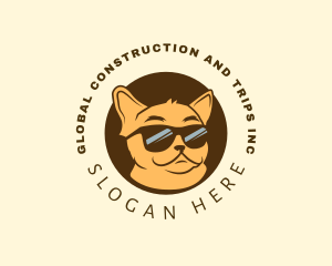 Canine - Puppy Dog Sunglasses logo design