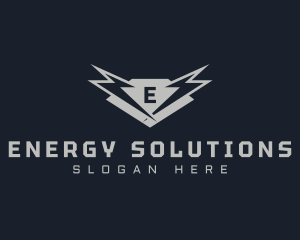 Lightning Energy Bolt logo design