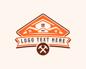 Roof - Estate Roofing Repair logo design