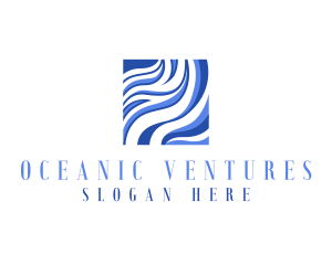 Ocean Wave Travel logo design