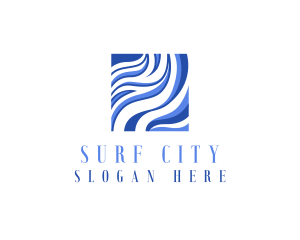 Ocean Wave Travel logo design