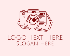Digicam - Retro Photography Camera logo design