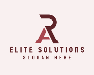 Letter Bi - Modern Legal Company Letter RA logo design