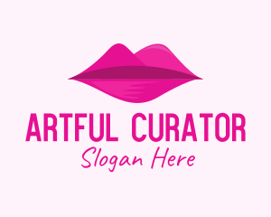 Mountain Lips Cosmetics logo design