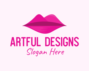 Mountain Lips Cosmetics logo design