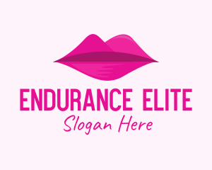 Mountain Lips Cosmetics logo design