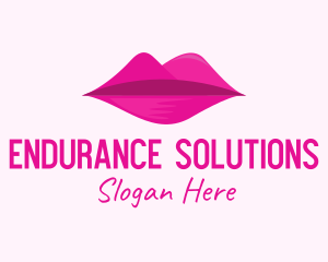 Mountain Lips Cosmetics logo design