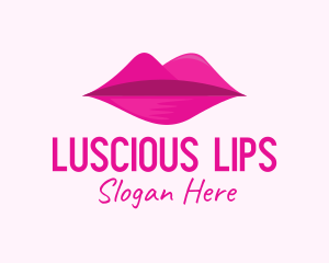 Lips - Mountain Lips Cosmetics logo design