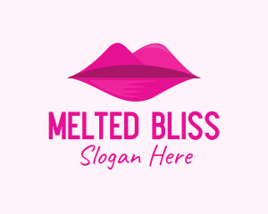 Mountain Lips Cosmetics logo design