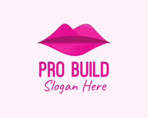 Mountain Lips Cosmetics logo design