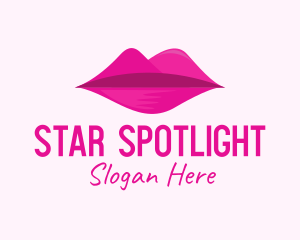 Mountain Lips Cosmetics logo design