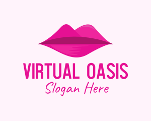 Mountain Lips Cosmetics logo design