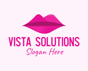 Mountain Lips Cosmetics logo design