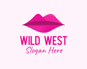 Mountain Lips Cosmetics logo design