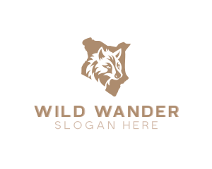 Hyena Wild Animal logo design