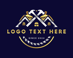 Tools - Hammer Refurbish Brush logo design