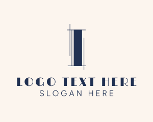Draftsman - Generic Minimalist Agency Letter I logo design