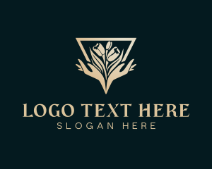 Yogi - Beauty Wellness Floral logo design