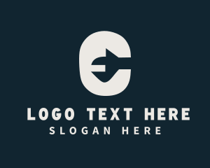 Toolbox - Wrench Hardware Letter C logo design