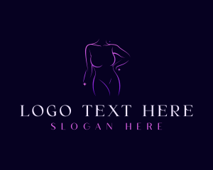 Lady - Sexy Feminine Body logo design